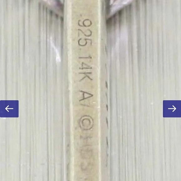 Helzberg Diamonds "I Am Loved" Mother Baby Diamond Key Necklace - Picture 4 of 5